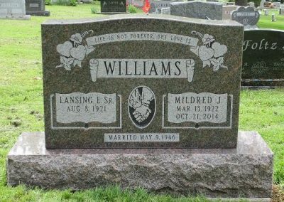 Williams marker by Mcintire Bradham & Sleek Funeral Home